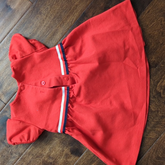 J&J red white and blue dress with matching bloomers - Picture 2 of 4